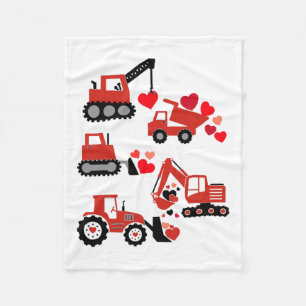Couverture Polaire Camion de construction je t'apprécie gamin drôle g