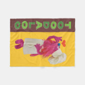 Couverture Polaire Camion fourré de Cookie Monster | Toodaloo (Devant (Horizontal))