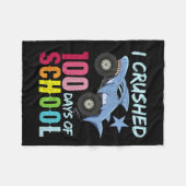 Couverture Polaire Camion Monster De Requin 100 Jours De Vêtements Sc (Devant (Horizontal))