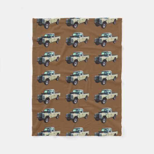 Couverture Polaire Camion pick-up 1971 de Land Rover (Devant)