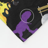 Couverture Polaire Camions de construction Astronaut Dinosaures dans (Coin)