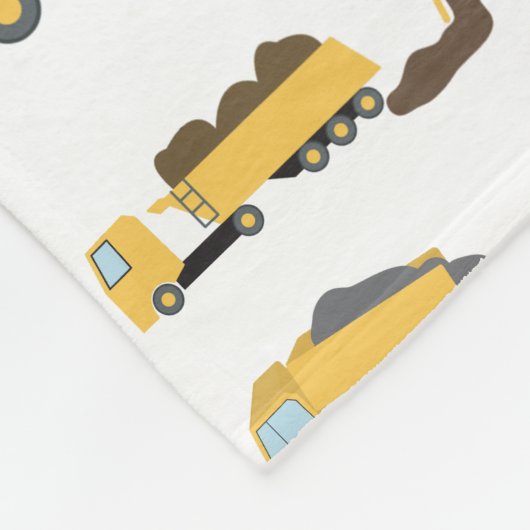 Couverture Polaire Camions de construction Camions de construction (Coin)