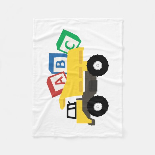 Couverture Polaire Camions de construction de camions ABC Dump (Devant)