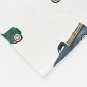 Couverture Polaire Camions de ramassage Véhicules mignons Transport d (Coin)