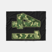 Couverture Polaire Camo #41 Jersey Number 41 Uniform Fan Favorite Pla (Devant (Horizontal))