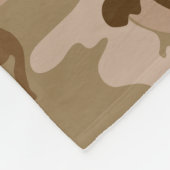 Couverture Polaire Camo du désert - Camouflage Brown (Coin)