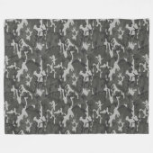 Couverture Polaire Camo Grise (Devant (Horizontal))