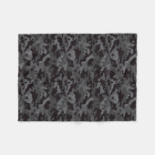 Couverture Polaire CAMO noir et gris (Devant (Horizontal))
