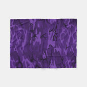 Couverture Polaire Camo pourpre foncé (Devant (Horizontal))