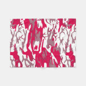 Couverture Polaire Camo rouge (Devant (Horizontal))