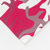 Couverture Polaire Camo rouge (Coin)