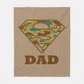 Couverture Polaire Camo Super Papa (Devant)