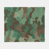 Couverture Polaire Camo vert (Devant (Horizontal))