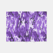 Couverture Polaire Camo violet (Devant (Horizontal))