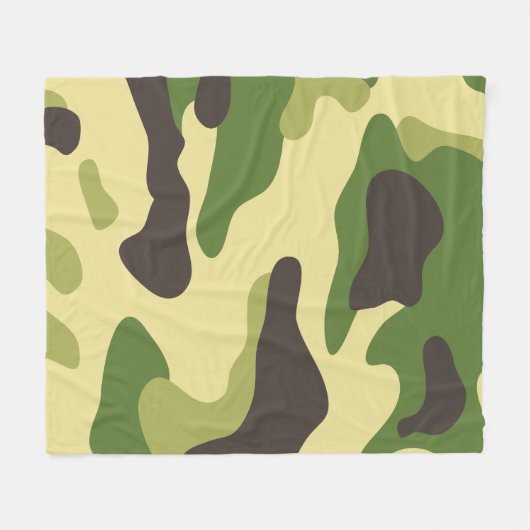 Couverture Polaire Camouflage (Devant (Horizontal))