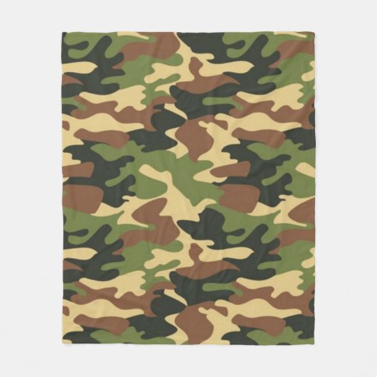 Couverture Polaire camouflage (Devant)
