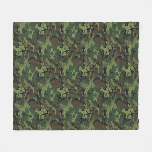 Couverture Polaire Camouflage (Devant (Horizontal))