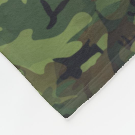 Couverture Polaire Camouflage (Coin)