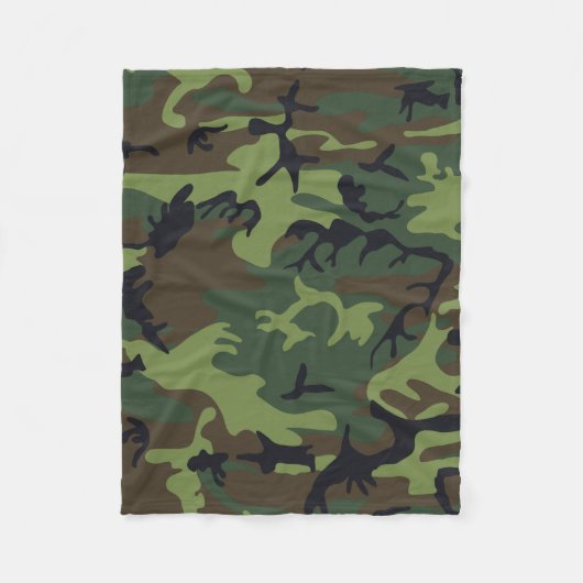 Couverture Polaire camouflage (Devant)