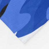 Couverture Polaire Camouflage bleu (Coin)