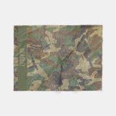 Couverture Polaire Camouflage Bois Chasse et pêche Camo (Devant (Horizontal))