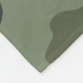 Couverture Polaire Camouflage Camo Kaki Vert Tan Noir Brown (Coin)
