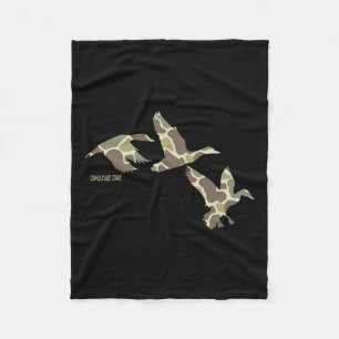 Couverture Polaire Camouflage Camouflage Camo Camo Chasse de canard C