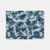 Couverture Polaire Camouflage de la marine (Devant (Horizontal))