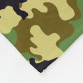 Couverture Polaire Camouflage des bois (Coin)