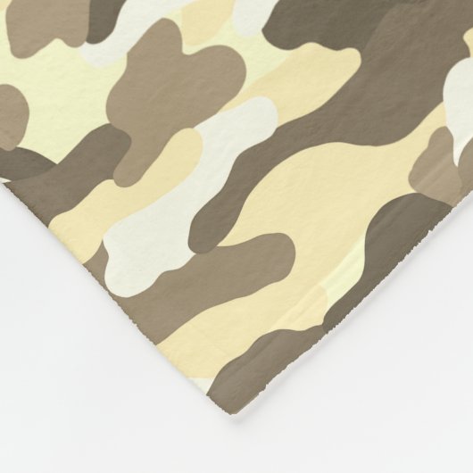 Couverture Polaire Camouflage du désert (Coin)