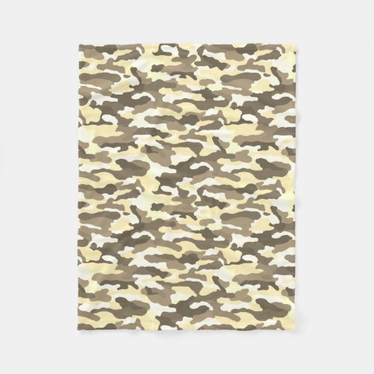 Couverture Polaire Camouflage du désert (Devant)