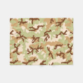 Couverture Polaire Camouflage du désert (Devant (Horizontal))