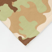 Couverture Polaire Camouflage du désert (Coin)