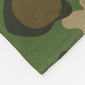 Couverture Polaire Camouflage Green (Coin)