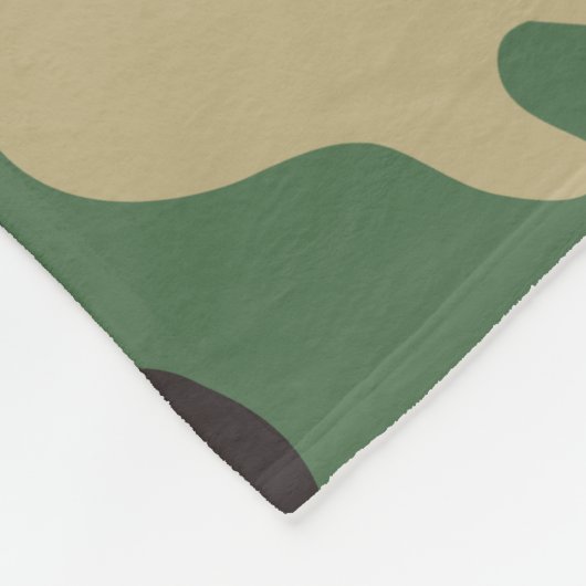 Couverture Polaire Camouflage guitare (Coin)