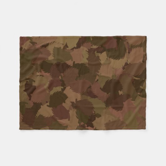 Couverture Polaire Camouflage moderne de HÉRISSON (Devant (Horizontal))