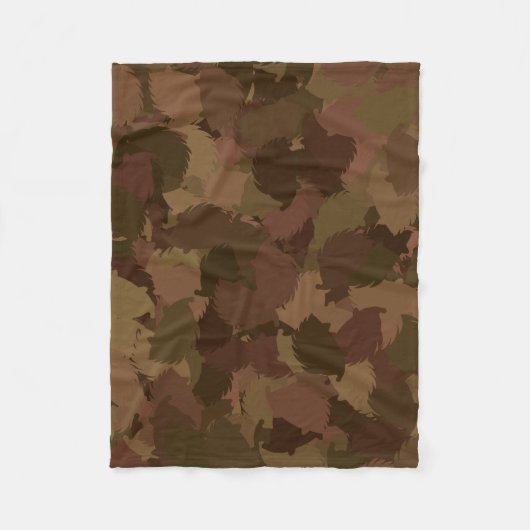 Couverture Polaire Camouflage moderne de HÉRISSON (Devant)
