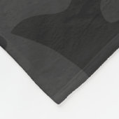 Couverture Polaire Camouflage noir (Coin)