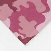 Couverture Polaire Camouflage rose (Coin)