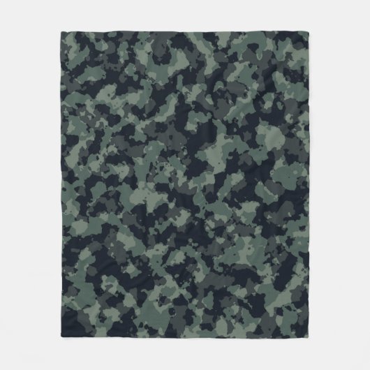 Couverture Polaire Camouflage texture militaire (Devant)