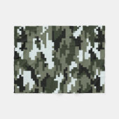 Couverture Polaire Camouflage urbain/Camo de 8 de bit Digitals de (Devant (Horizontal))