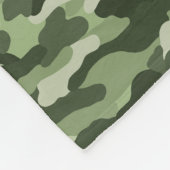 Couverture Polaire Camouflage vert (Coin)