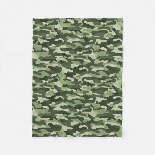 Couverture Polaire Camouflage vert (Devant)