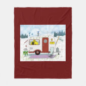 Couverture Polaire Camp Chic (Devant)