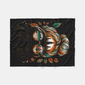 Couverture Polaire Camp Hair Don't Care Messy Bun Funny Camng Camper (Devant (Horizontal))