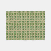 Couverture Polaire CAMP Tente verte Camping été Randonnée en plein ai (Devant (Horizontal))