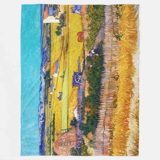 Couverture Polaire Campagne d'automne, Van Gogh (Devant)