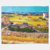 Couverture Polaire Campagne d'automne, Van Gogh (Devant (Horizontal))