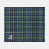 Couverture Polaire Campbell Argyll Ecosse Plaid Ancienne Campbell Arg (Devant (Horizontal))