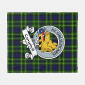 Couverture Polaire Campbell Of Breadalbane Modern Clan Badge Tartan P (Devant (Horizontal))